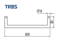 TOALLERO LAVABO MAX-CLASS TRES GRIFERIA